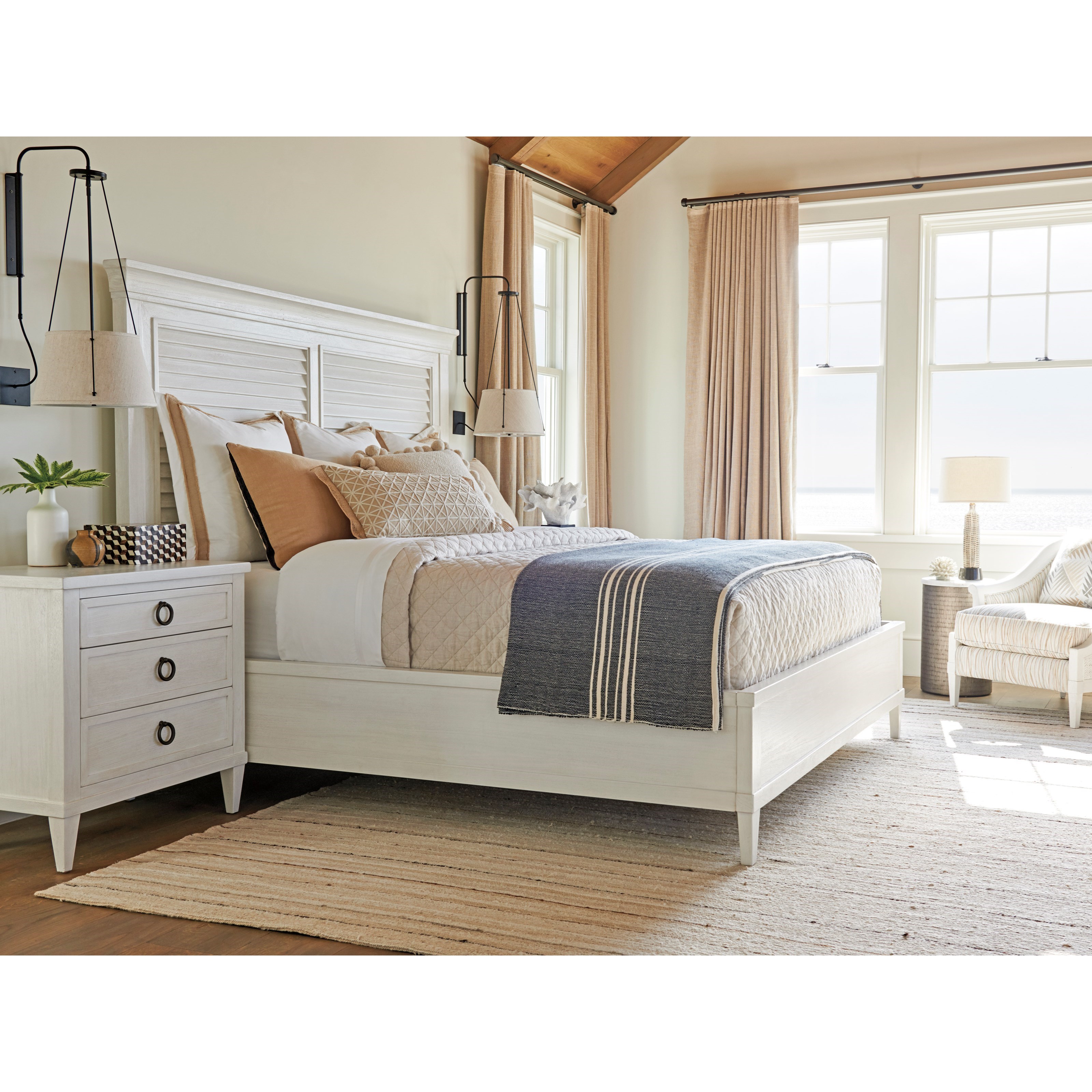Tommy bahama discount sleigh bed